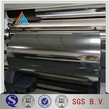 6mic Metallized Silver PET Film For Paper Plate